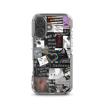 Black Design iPhone Handyhülle