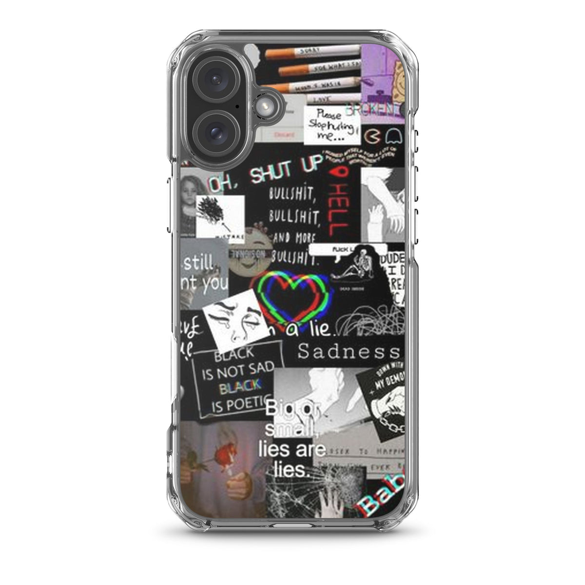 Black Design iPhone Handyhülle
