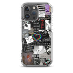 Black Design iPhone Handyhülle