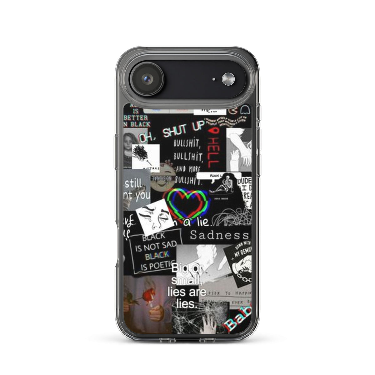 Black Design iPhone Handyhülle