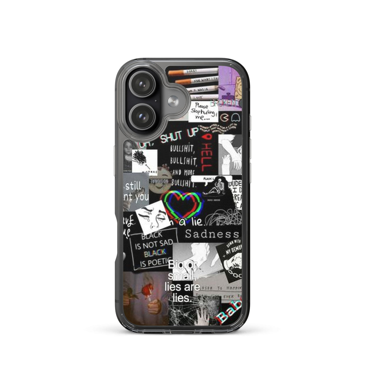 Black Design iPhone Handyhülle