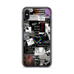 Black Design iPhone Handyhülle