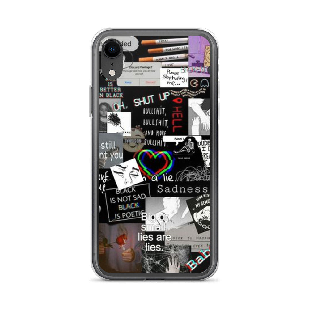Black Design iPhone Handyhülle