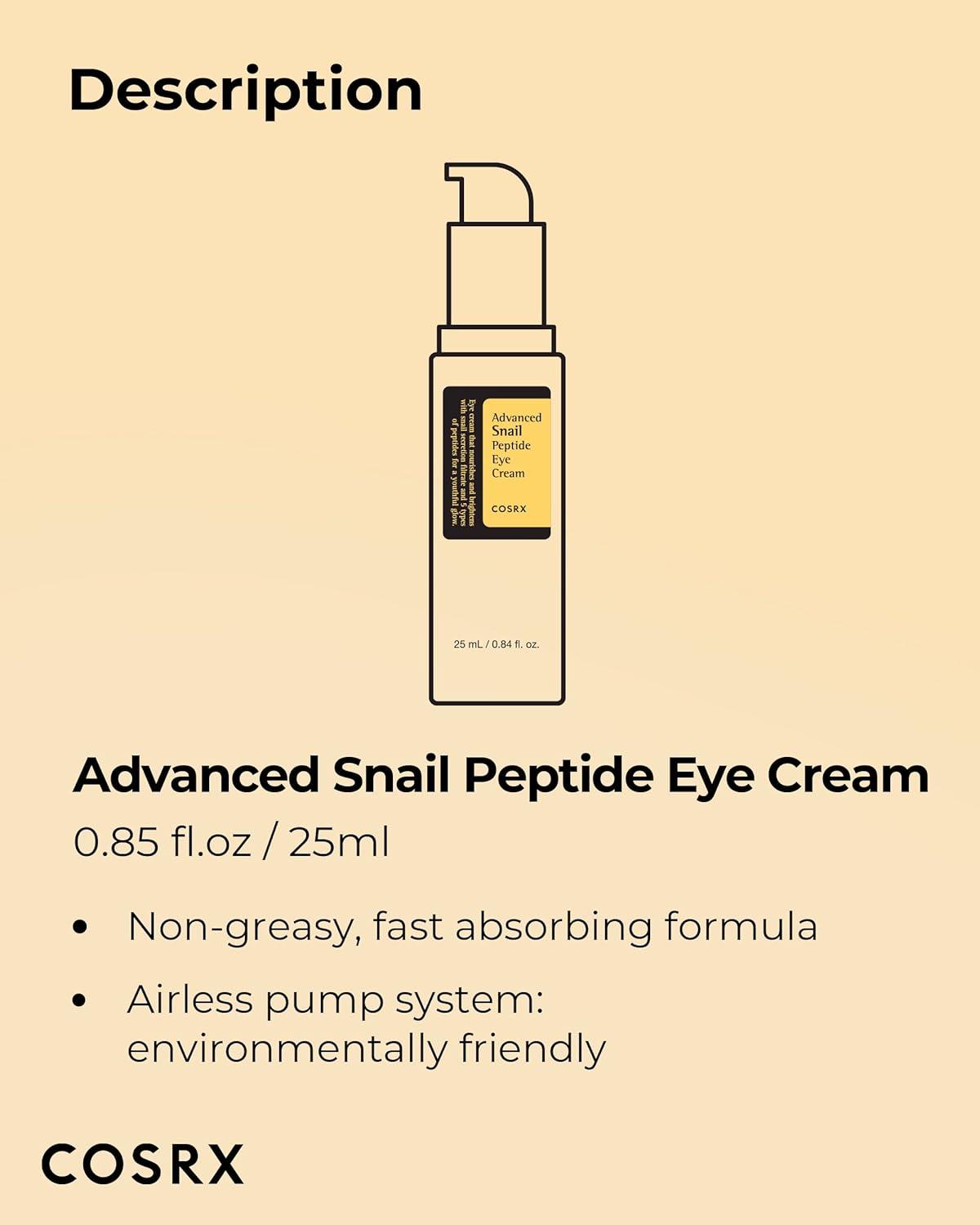 COSRX Advanced Snail Peptide Eye Cream 25ml