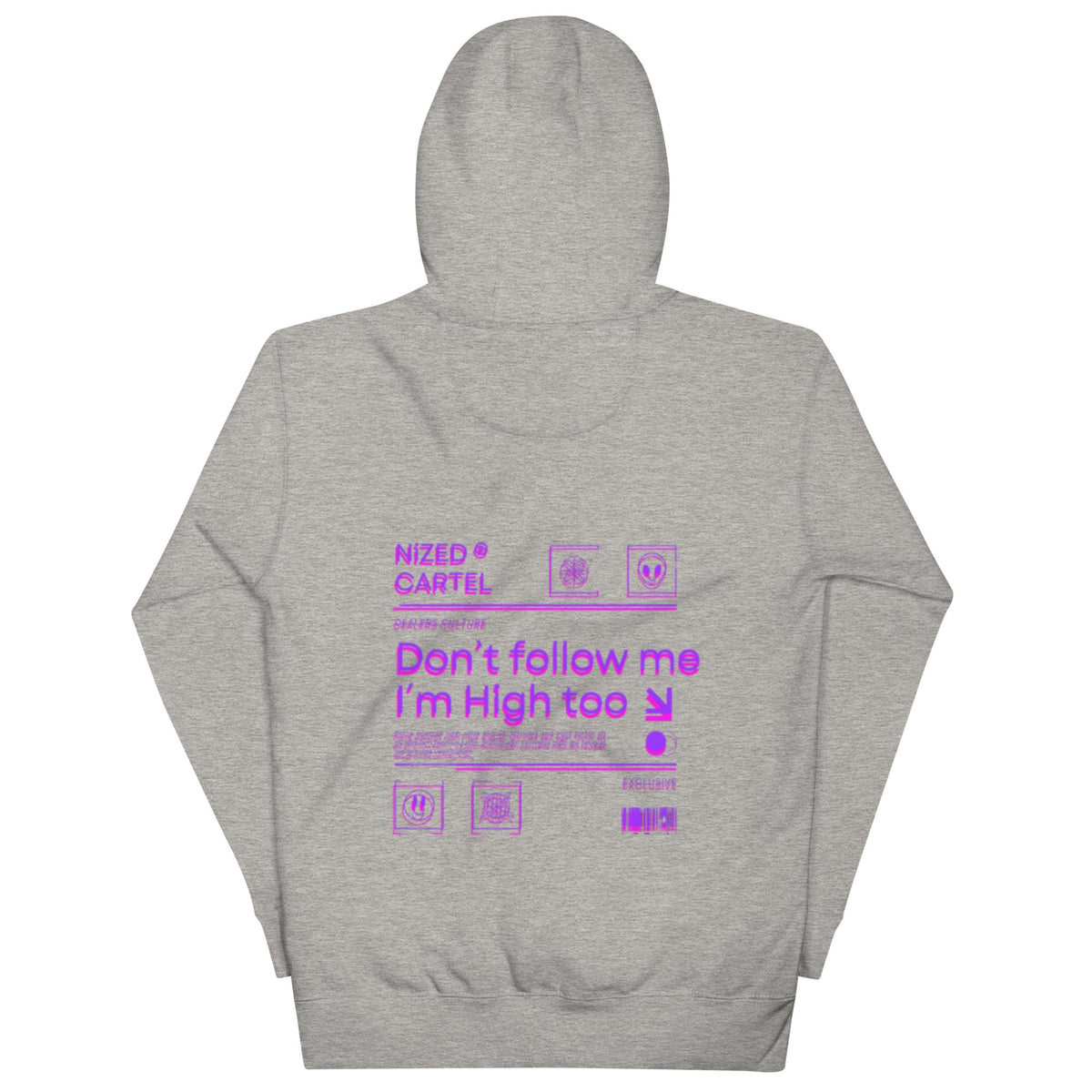 Dont Follow Me I`m High Too Hoodie