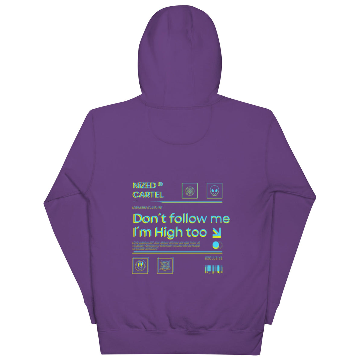 Dont Follow Me I`m High Too Hoodie