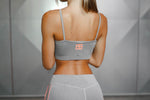 Comfort Crop Top – Grey Melange