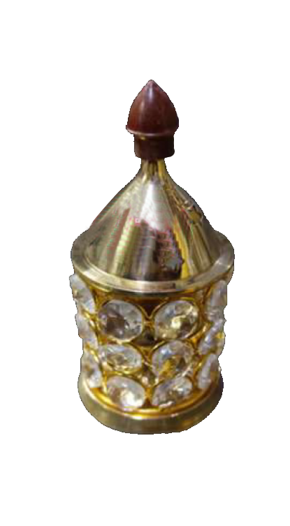 BRASS CRYSTAL LAMP product image 1