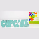 CupCake Deko Schriftzug