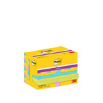 Post-it® Super Sticky Notes, 47,6 mm x 47,6 mm, 90 Blatt/Block, 100% PEFC