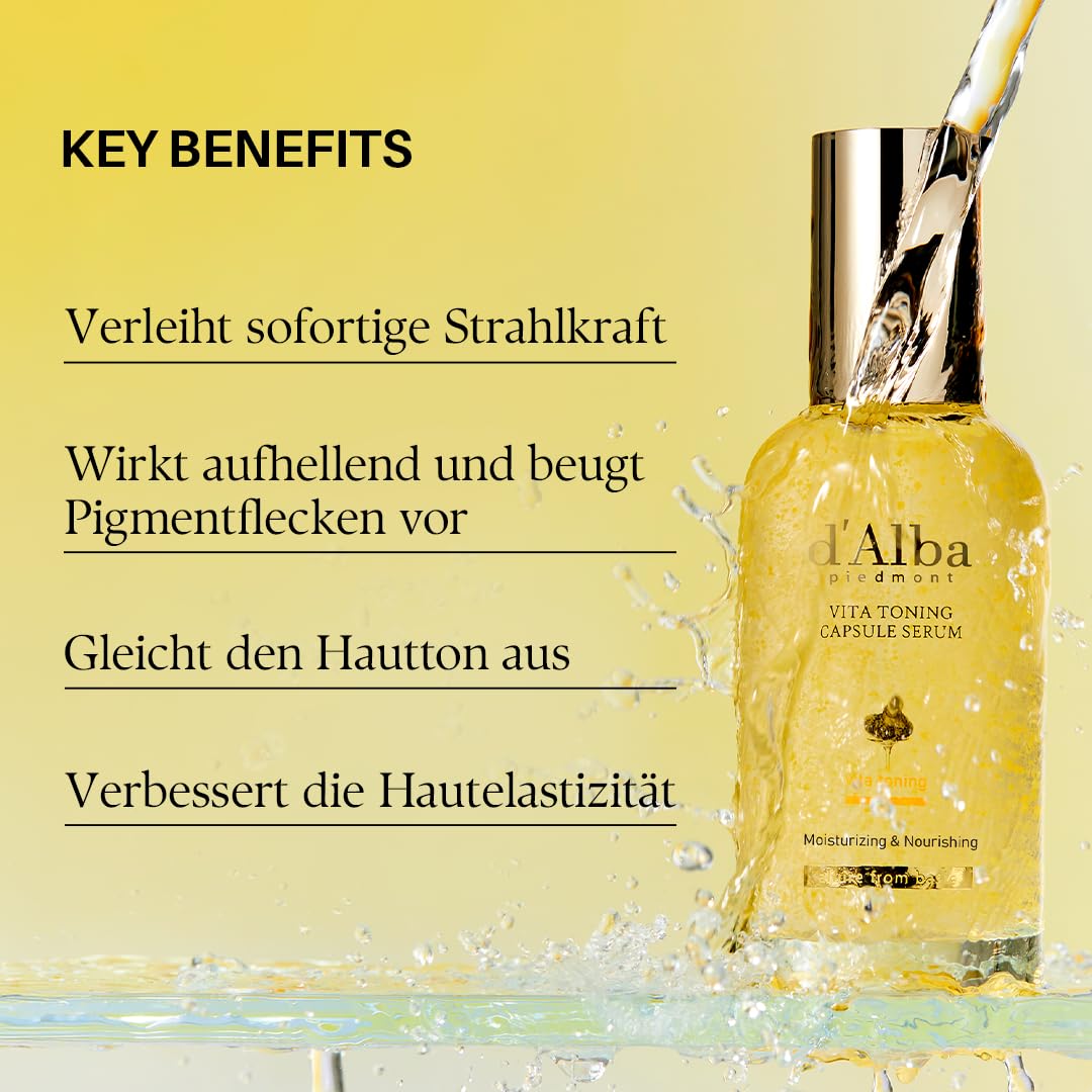 d'Alba Vita Toning Capsule Serum 100 ml