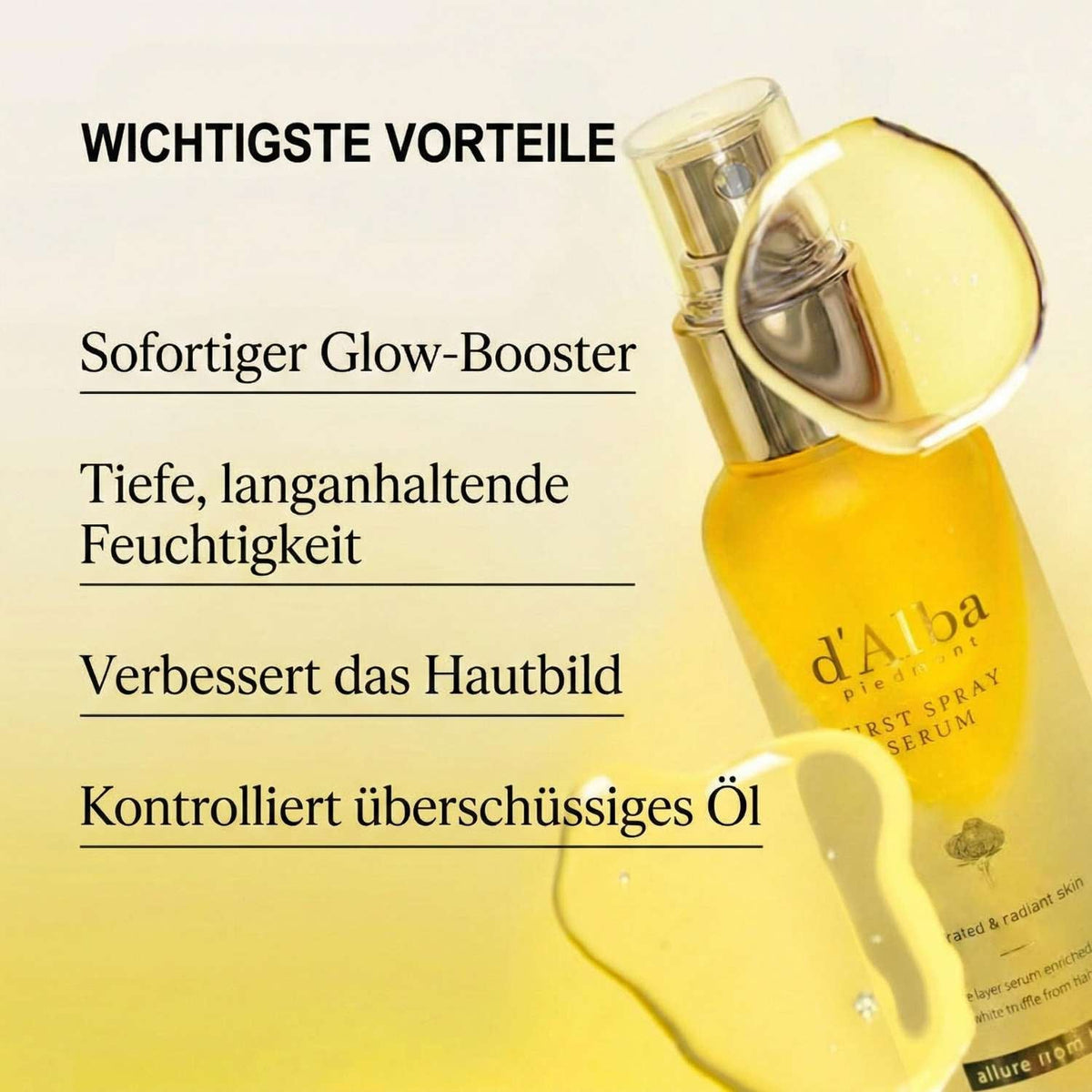 d'Alba White Truffle First Spray Serum 50ml