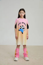 Longline Ribbon Panda Sport Dress