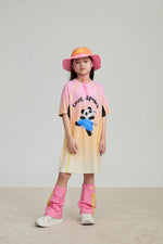 Longline Ribbon Panda Sport Dress