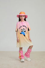 Longline Ribbon Panda Sport Dress