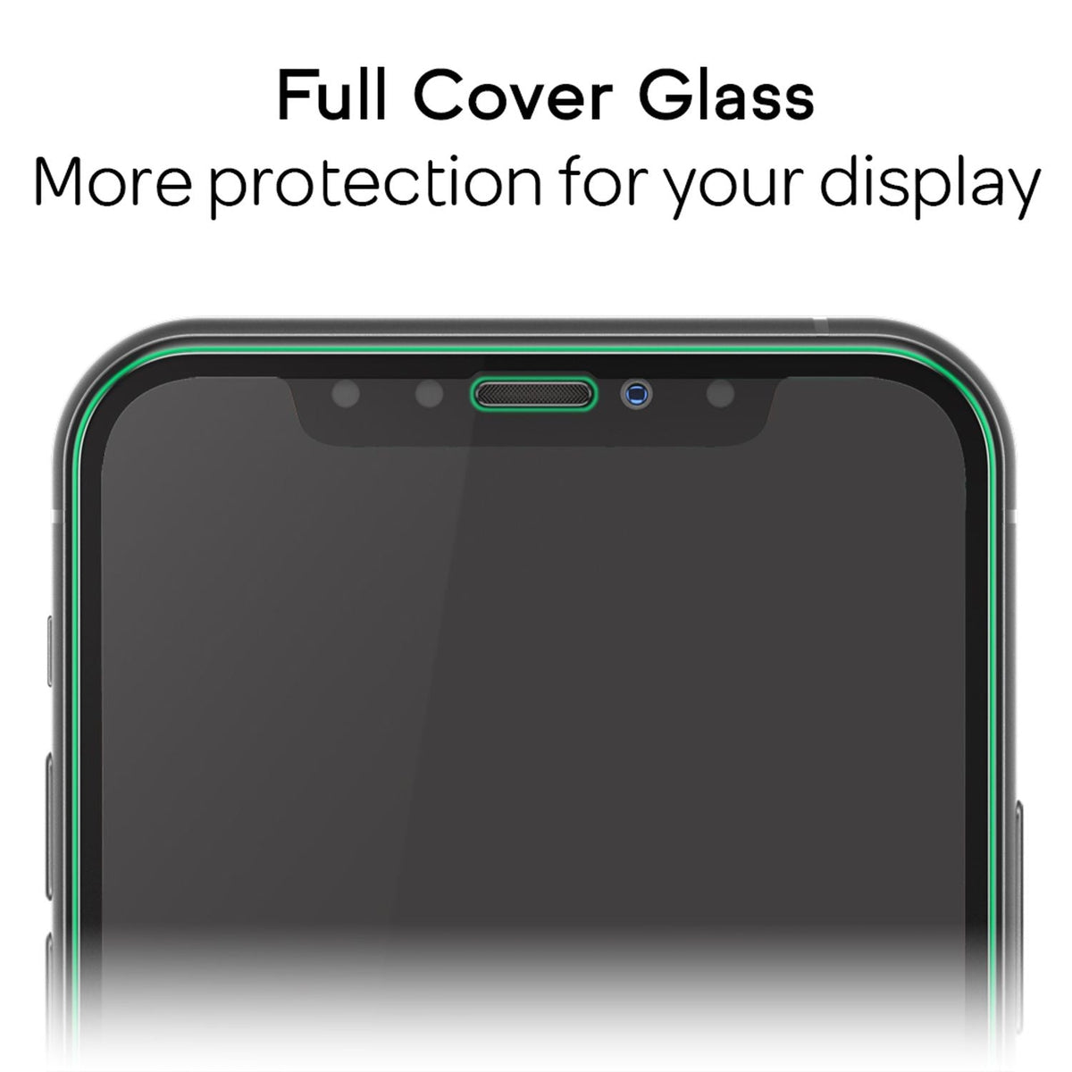 NALIA (2x) Glas & Applikator kompatibel mit iPhone 11 Pro Max/ Xs Max, 9H Full-Screen Schutzglas mit Schablone für einfache Installation, Handy Displayschutz Tempered Glass - Transparent (schwarz)