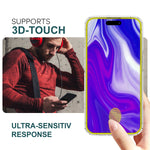 NALIA 2x Schutzglas & 1x Schablone - Set kompatibel mit iPhone 15 Plus Glas, 9H Full-Screen Glasfolie [Case-Friendly], Applikator einfache Installation, Transparenter Displayschutz mit schwarzem Rand