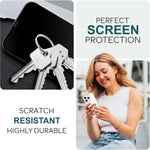 NALIA 2x Schutzglas & 1x Schablone - Set kompatibel mit iPhone 15 Pro Max Glas, 9H Full-Screen Glasfolie [Case-Friendly] Applikator einfache Installation, Displayschutz Transparent mit schwarzem Rand