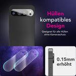 NALIA 2x Kameraschutzglas für Google Pixel 9 Pro XL – Linsenschutz 9H & Case-Friendly – FOCUS.X2 MAX (HD-Echtglas Transparent) – Marke aus Berlin
