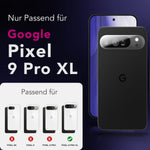 NALIA 2x Kameraschutzglas für Google Pixel 9 Pro XL – Linsenschutz 9H & Case-Friendly – FOCUS.X2 MAX (HD-Echtglas Transparent) – Marke aus Berlin