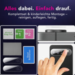 NALIA 2x Kameraschutzglas für Google Pixel 9 Pro XL – Linsenschutz 9H & Case-Friendly – FOCUS.X2 MAX (HD-Echtglas Transparent) – Marke aus Berlin
