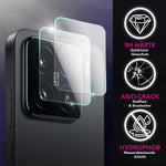 NALIA 2x Kameraschutzglas für Xiaomi 15 – Linsenschutz 9H & Case-Friendly – FOCUS.X2 MAX (HD-Echtglas Transparent) – Marke aus Berlin