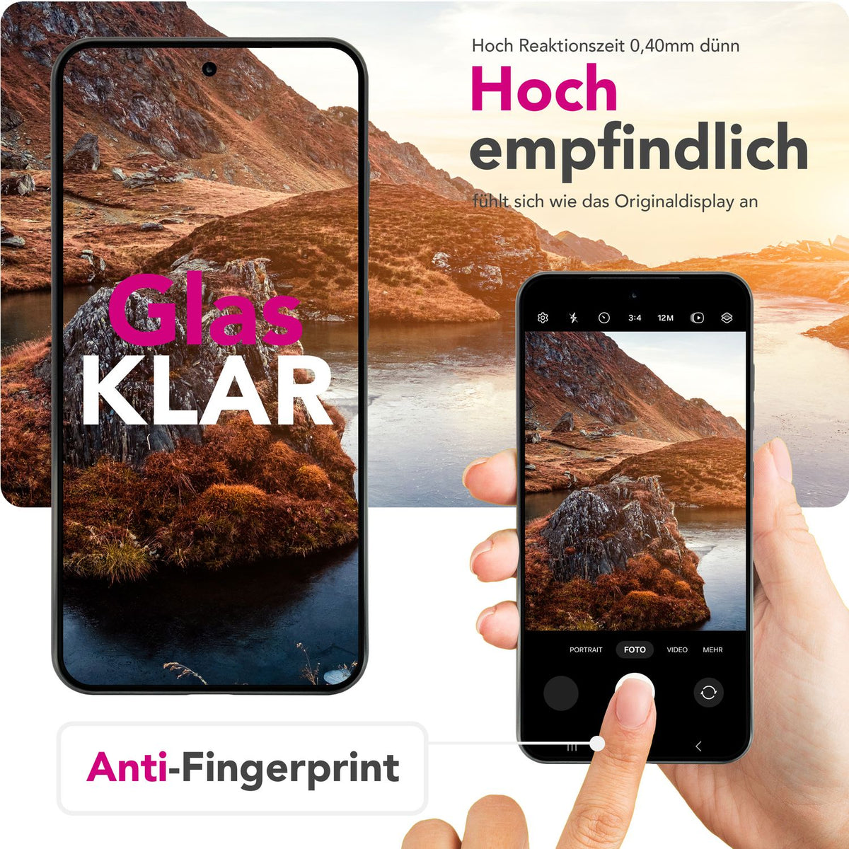 NALIA 2x Schutzglas für Google Pixel 9 / 9 Pro – Full-Screen Schutz 9H & Hüllenfreundlich – ARMORGLASSX (Display Glasfolie Transparent & 9H Härte) – Marke aus Berlin
