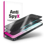 NALIA Privacy Blickschutzglas für Apple iPhone 16e / 17e – Anti-Spy Displayschutz & 9H Härte – ANTISPYX (Case-Friendly Full-Cover) – Marke aus Berlin