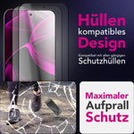 NALIA 2x Schutzglas für Google Pixel 10 / 10 Pro – Full-Screen Schutz 9H & Hüllenfreundlich – ARMORGLASSX (Display Glasfolie Transparent & 9H Härte) – Marke aus Berlin