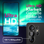 NALIA 2x Kameraschutzglas für Samsung Galaxy S26 Ultra – Linsenschutz 9H & Case-Friendly – FOCUS.X2 MAX (HD-Echtglas Transparent) – Marke aus Berlin