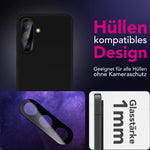 NALIA 2x Kameraschutzglas für Samsung Galaxy A37 – Linsenschutz 9H & Case-Friendly – FOCUS.X2 MAX (HD-Echtglas Transparent) – Marke aus Berlin