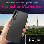 NALIA 2x Kameraschutzglas für Samsung Galaxy A37 – Linsenschutz 9H & Case-Friendly – FOCUS.X2 MAX (HD-Echtglas Transparent) – Marke aus Berlin