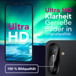 NALIA 2x Kameraschutzglas für Samsung Galaxy A37 – Linsenschutz 9H & Case-Friendly – FOCUS.X2 MAX (HD-Echtglas Transparent) – Marke aus Berlin