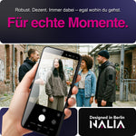 NALIA 2x Schutzglas für Samsung Galaxy A57 – Full-Screen Schutz 9H & Hüllenfreundlich – ARMORGLASSX (Display Glasfolie Transparent & 9H Härte) – Marke aus Berlin