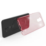 NALIA Glitzerhülle für Huawei Mate 20 Lite – Funkelndes Silikon Case – DAZZLIN (Transparent & Stoßfest) – Marke aus Berlin