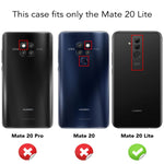 NALIA Glitzerhülle für Huawei Mate 20 Lite – Funkelndes Silikon Case – DAZZLIN (Transparent & Stoßfest) – Marke aus Berlin