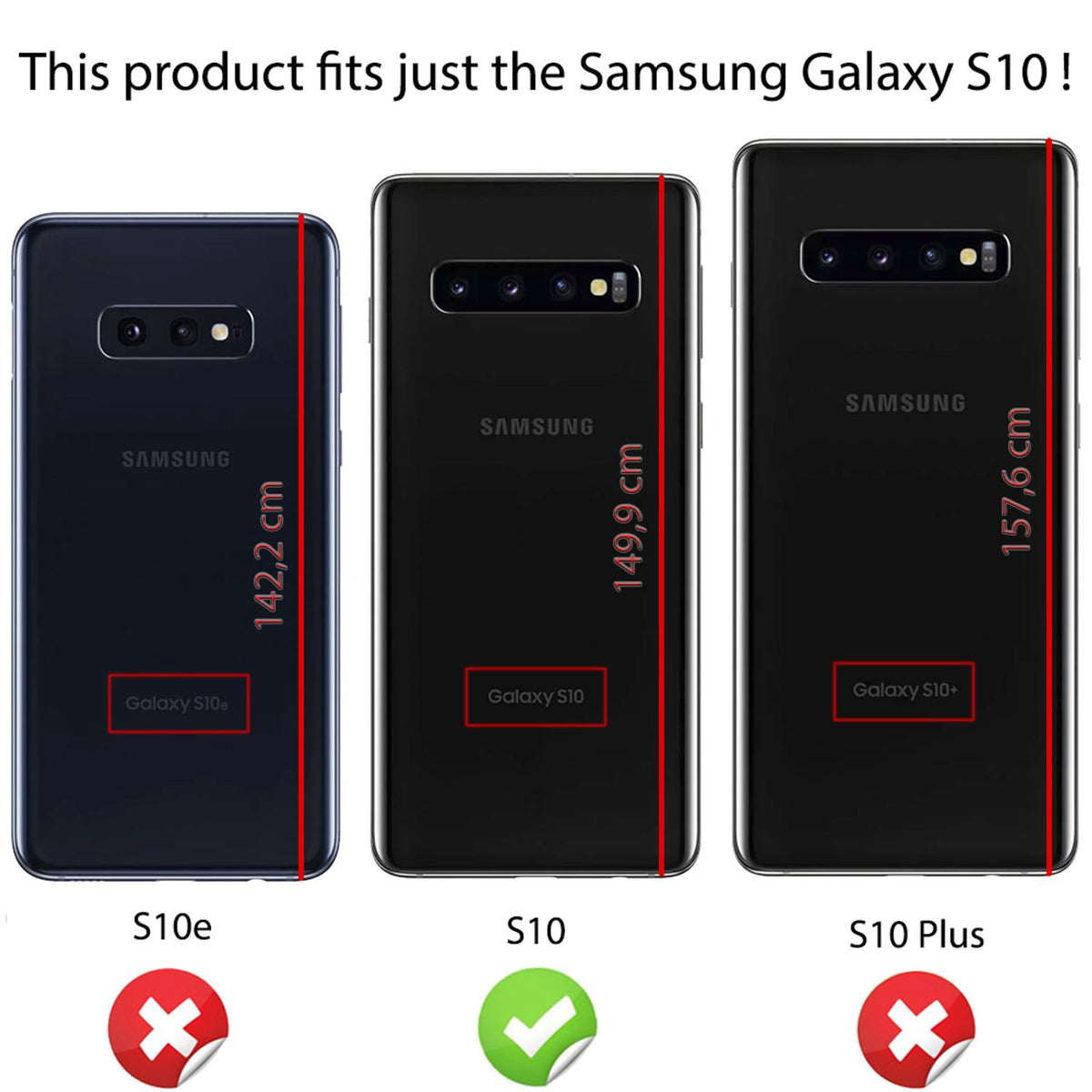 NALIA Ringhülle für Samsung Galaxy S10 – Ring-Ständer 360° & für Magnet-Halter – GRIP360 (Mattiertes Silikon Case) – Marke aus Berlin