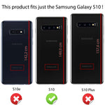 NALIA Ringhülle für Samsung Galaxy S10 – Ring-Ständer 360° & für Magnet-Halter – GRIP360 (Mattiertes Silikon Case) – Marke aus Berlin