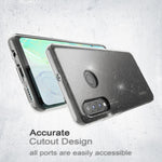NALIA Glitzerhülle für Huawei P30 Lite – Funkelndes Silikon Case – DAZZLIN (Transparent & Stoßfest) – Marke aus Berlin