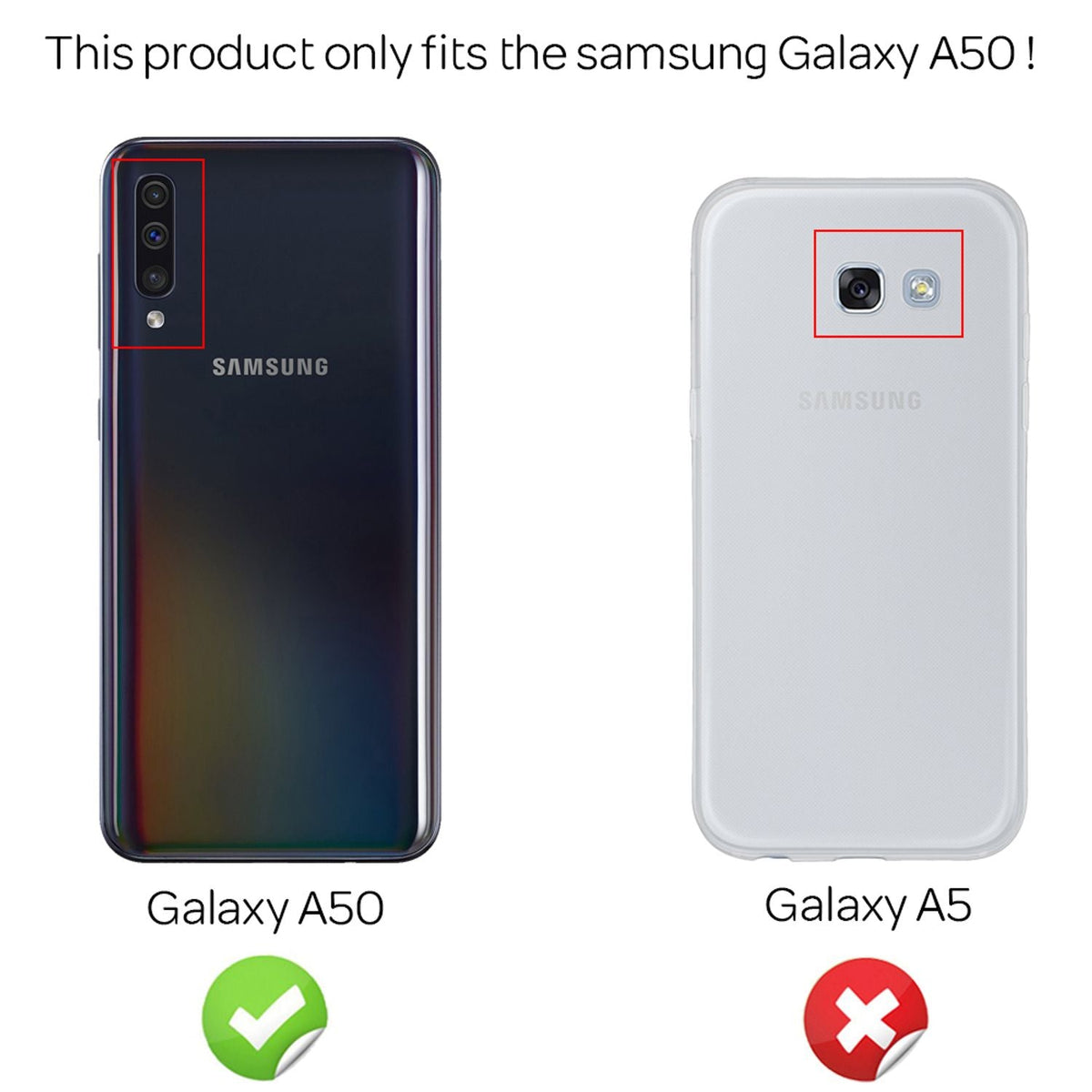 NALIA Ring Hülle + Schutzglas kompatibel mit Samsung Galaxy A50, 9H Displayschutz & 360° Finger-Halter Handyhülle für magnetische KFZ-Halterung, Silikon Cover & Hard-Case Bumper