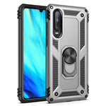 NALIA Panzerhülle für Huawei P30 – Ring-Ständer 360° & Magnet-Halterung Kompatibel – RINGDEFEND (Stoßfestes Outdoor Case) – Marke aus Berlin