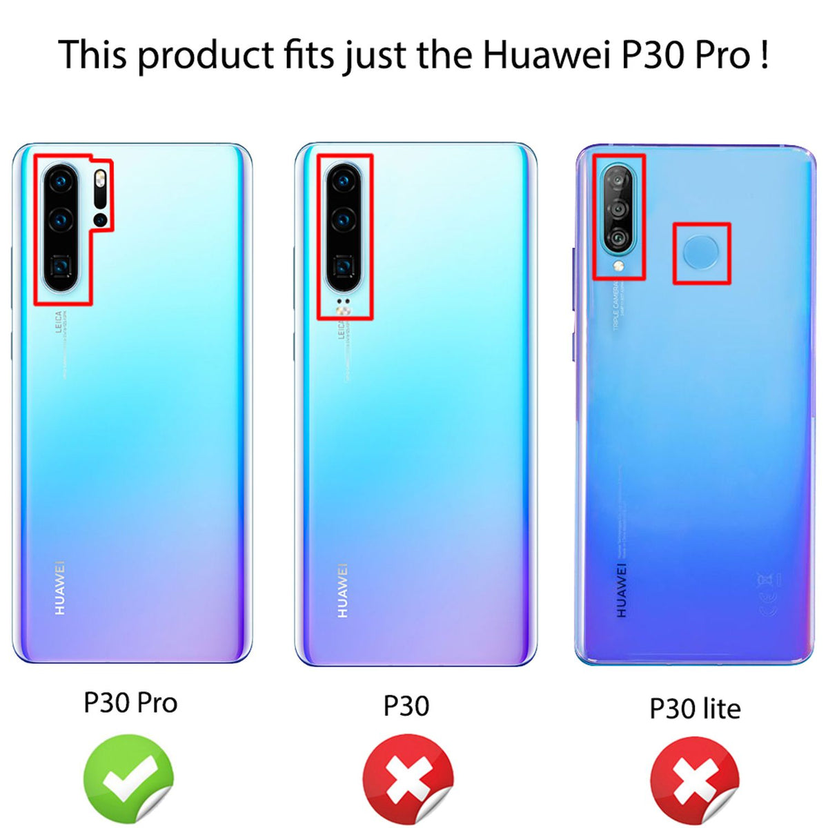NALIA Panzerhülle für Huawei P30 Pro – Ring-Ständer 360° & Magnet-Halterung Kompatibel – RINGDEFEND (Stoßfestes Outdoor Case) – Marke aus Berlin
