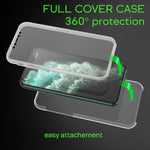 NALIA 360° Hülle für iPhone 11 Pro Max – Vorne & Hinten Schutz – 360GUARD (Full-Body Case) – Marke aus Berlin