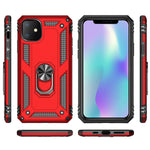 NALIA Panzerhülle für iPhone 11 – Ring-Ständer 360° & Magnet-Halterung Kompatibel – RINGDEFEND (Stoßfestes Outdoor Case) – Marke aus Berlin