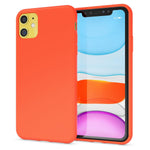 NALIA Neon Silikonhülle für iPhone 11 – Soft-Touch & Signal-Neon – NEONSHOCK (Matte Schutzhülle) – Marke aus Berlin