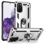 NALIA Panzerhülle für Samsung Galaxy S20 Plus – Ring-Ständer 360° & Magnet-Halterung Kompatibel – RINGDEFEND (Stoßfestes Outdoor Case) – Marke aus Berlin