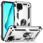 NALIA Panzerhülle für Huawei P40 Lite – Ring-Ständer 360° & Magnet-Halterung Kompatibel – RINGDEFEND (Stoßfestes Outdoor Case) – Marke aus Berlin