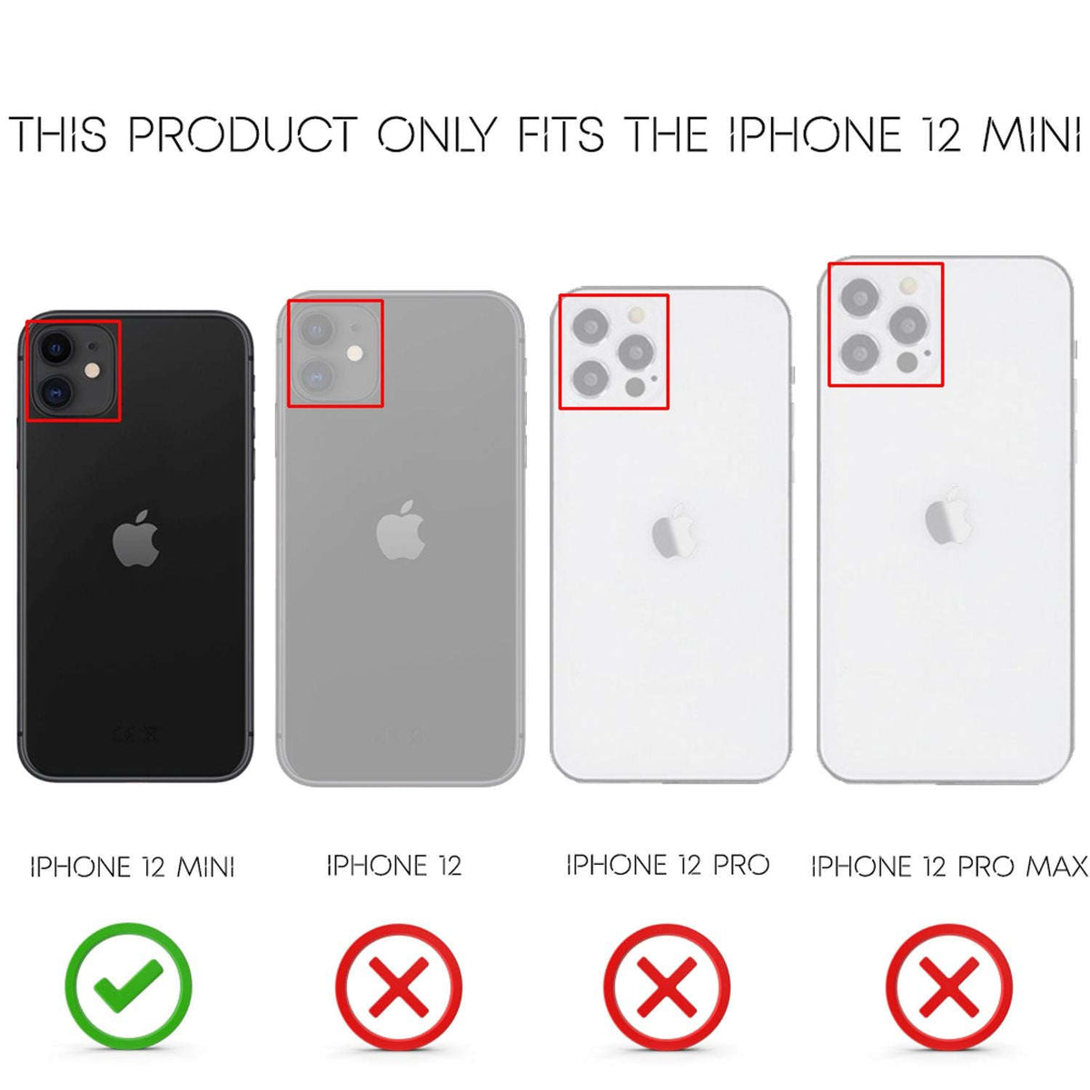 NALIA Leder-Optik Silikon Case für iPhone 12 Mini – Griffig & Matt – BARRON Handyhülle (Anti-Fingerprint, Stoßfest & Robust) – Marke aus Berlin Namma Markt