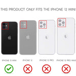 NALIA Leder-Optik Silikon Case für iPhone 12 Mini – Griffig & Matt – BARRON Handyhülle (Anti-Fingerprint, Stoßfest & Robust) – Marke aus Berlin Namma Markt
