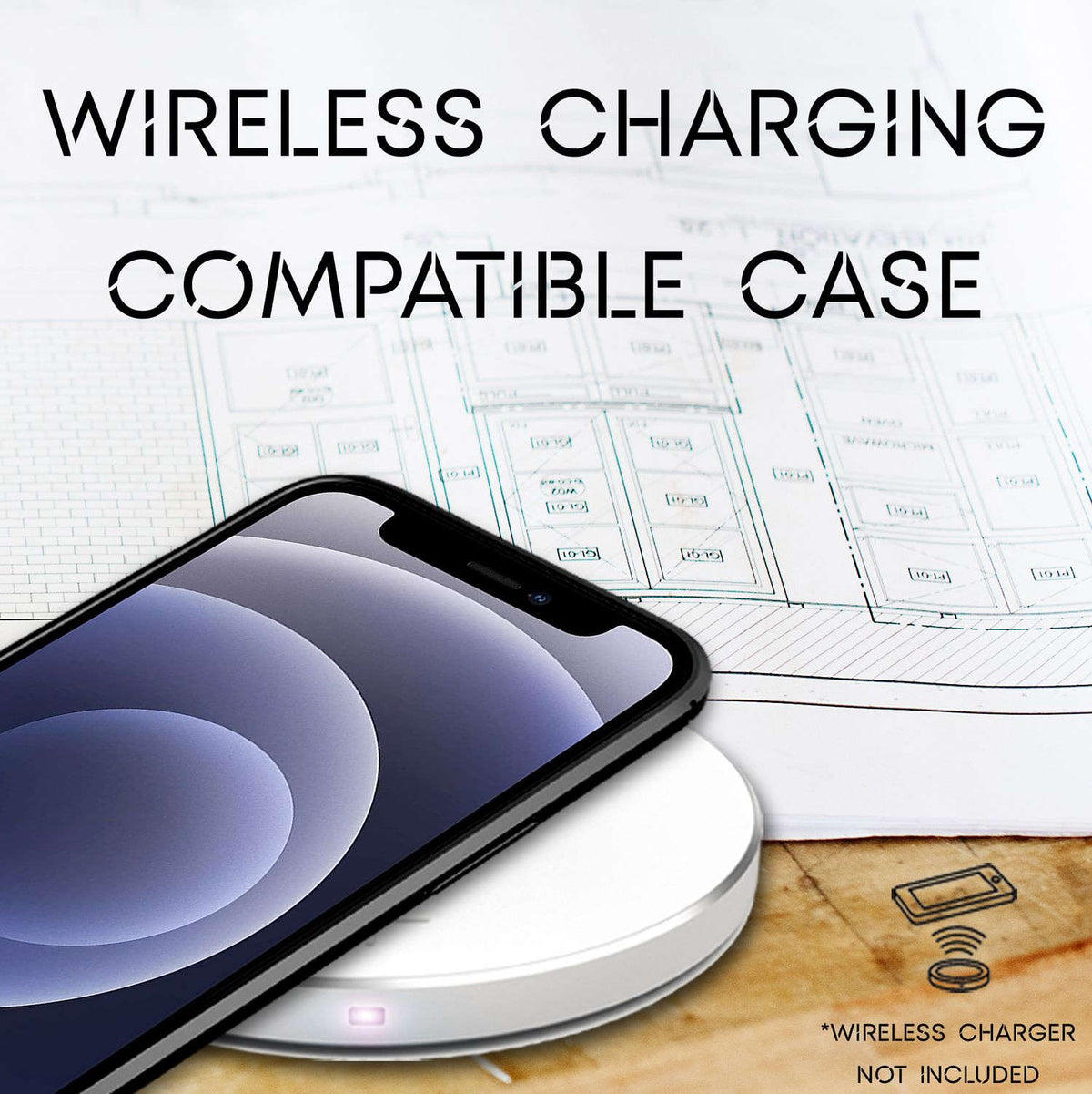 NALIA Leder-Optik Silikon Case für iPhone 12 Mini – Griffig & Matt – BARRON Handyhülle (Anti-Fingerprint, Stoßfest & Robust) – Marke aus Berlin Namma Markt